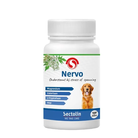 Sectolin nervo hond 100 tabletten
