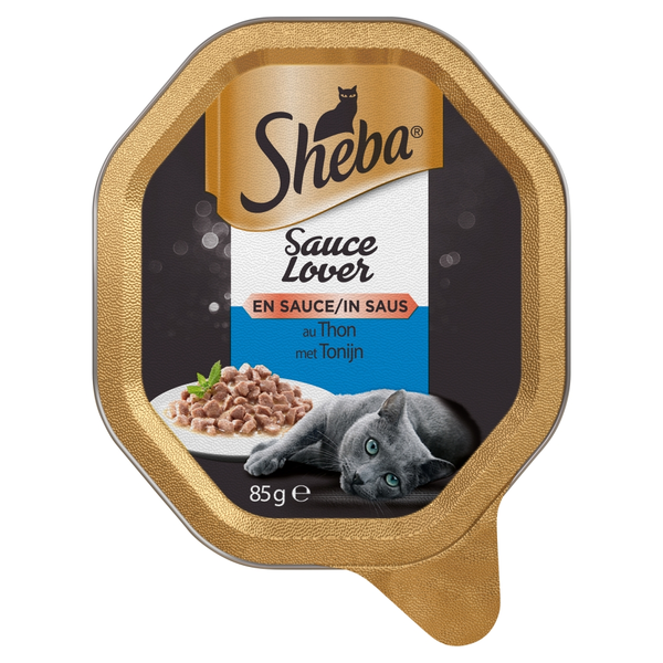 Sheba sauce collection met tonijn 85 gram