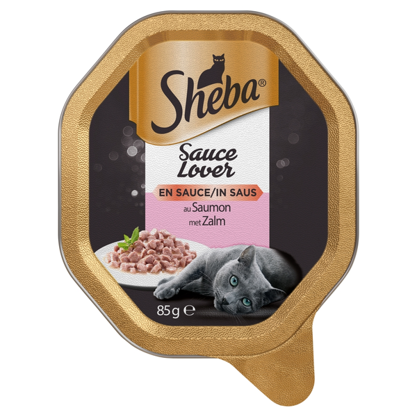 Sheba sauce collection met zalm 85 gram