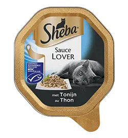 Sheba sauce lovers alu tonijn 85 gr