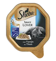 Sheba sauce lovers alu tonijn 85 gr