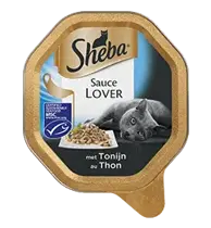 Sheba sauce lovers alu tonijn 85 gr