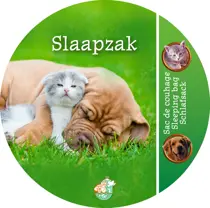 Slaapzak grijs 70 cm kat en kleine hond - afbeelding 3