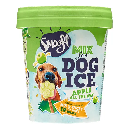 Smoofl ice cream mix for dogs appel hondenijsjes SALE! - afbeelding 1