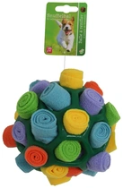 Snuffelbal voor snacks groen 13 cm - afbeelding 1