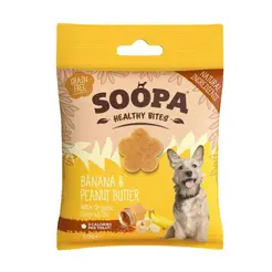 Soopa bites banaan & pindakaas 50 gram