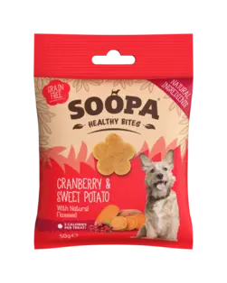 Soopa bites cranberry & zoete aardappel 50gr. - afbeelding 1