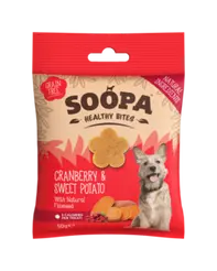 Soopa bites cranberry & zoete aardappel 50gr.