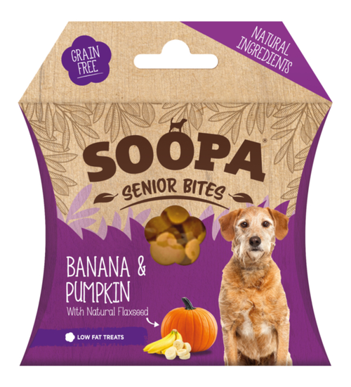 Soopa bites senior banaan & pompoen