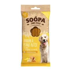 Soopa dental  jumbo sticks banaan & pindakaas