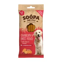 Soopa dental  jumbo sticks cranberry & zoete aardappel