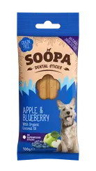 Soopa dental sticks appel & blauwe bes