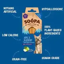 Soopa dental sticks appel & blauwe bes - afbeelding 2