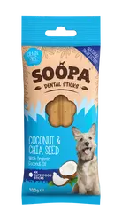 Soopa dental sticks cocosnoot & chia zaad
