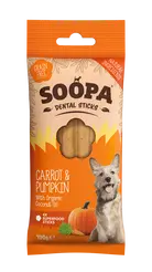 Soopa dental sticks wortel & pompoen