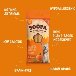 Soopa dental sticks wortel & pompoen - afbeelding 2