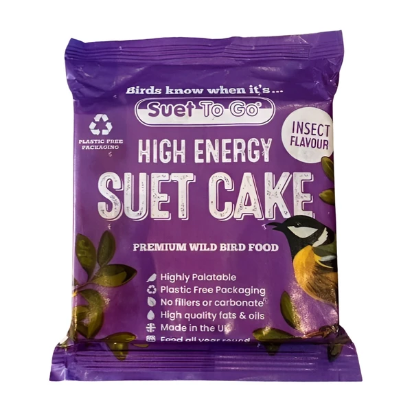 SuetToGo hi energy suet cake insecten 280 gram - afbeelding 1