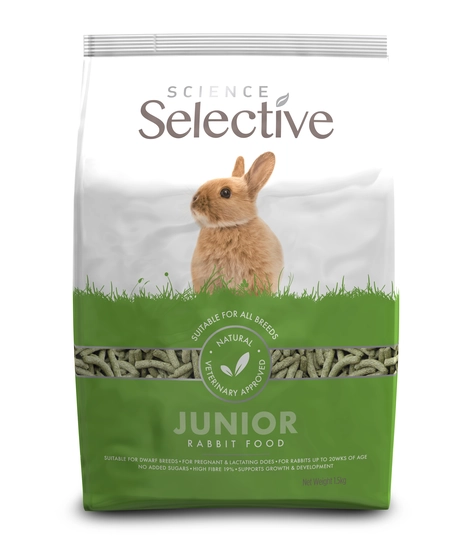 Supreme science selective rabbit junior konijnenvoer 1.5 kg