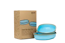 Surefeed voerbakje enkel blauw 2 stuks voor microchip- of afsluitbare voerbak - afbeelding 2