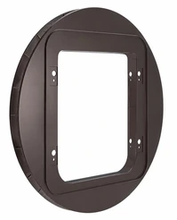 Sureflap microchip huisdierluik montage adapter bruin