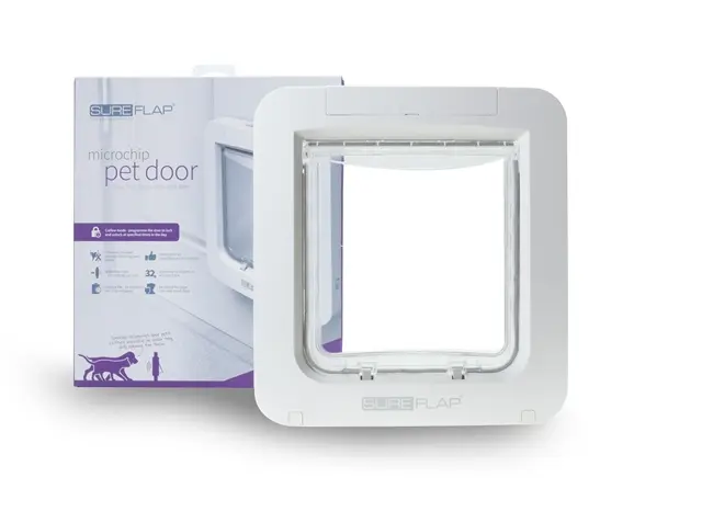 Sureflap microchip huisdierluik wit Van Noord's Dierenvoeders