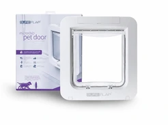 Sureflap microchip huisdierluik wit