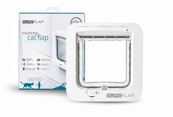 Sureflap microchip kattenluik wit