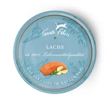 Terra Felis zalm 80 gram kattenvoer - afbeelding 2