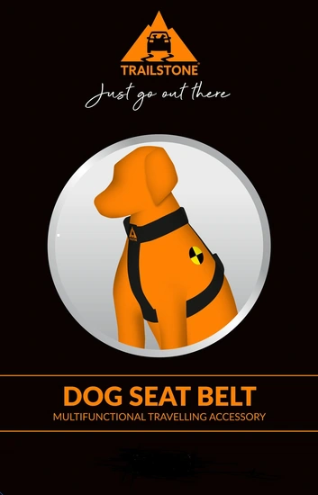 Trailstone dog seat belt medium - afbeelding 1
