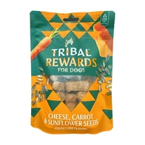 Tribal dog rewards kaas wortel zonnebloempitten 125 gr