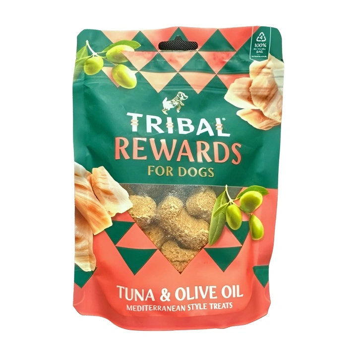 Tribal dog rewards tonijn en olijfolie 125 gr Van Noord's Dierenvoeders