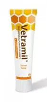 Vetramil tube wondzalf met honing 30 gram - afbeelding 2