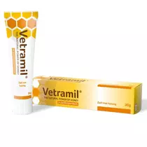 Vetramil tube wondzalf met honing 30 gram - afbeelding 3