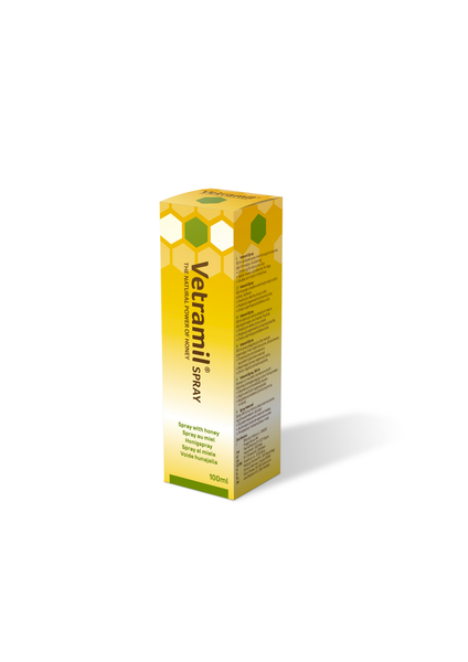 Vetramil wondspray met honing 100 ml - afbeelding 1