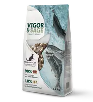 Vigor&Sage cat all-life-stage freeze-dried mixed fish 1,2kg