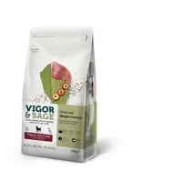 Vigor&Sage dog adult regular weight control Lotus leaf 12 kg hondenvoer