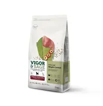 Vigor&Sage dog adult regular weight control Lotus leaf 2 kg hondenvoer