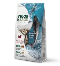 Vigor&Sage dog all-life-stage freeze-dried mixed fish 1,2kg