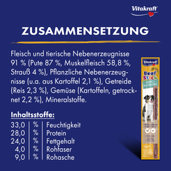 Vitakraft beefstick hond hypoallergenic 12 gram - afbeelding 4