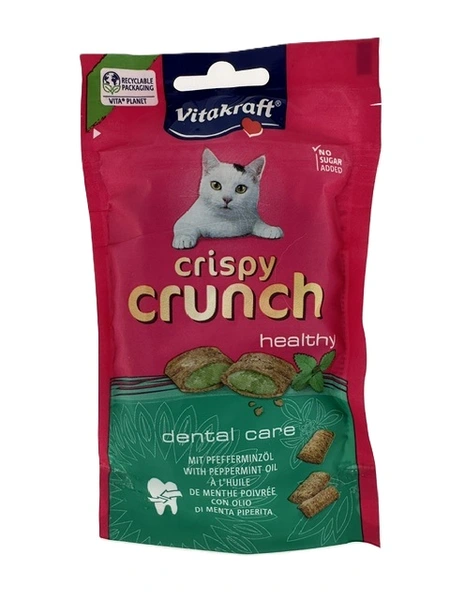 Vitakraft cat crispy crunch dental 60 gram
