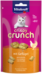 Vitakraft cat crispy crunch gevogelte 60 gram