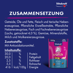 Vitakraft cat crispy crunch zalm 60 gram - afbeelding 2