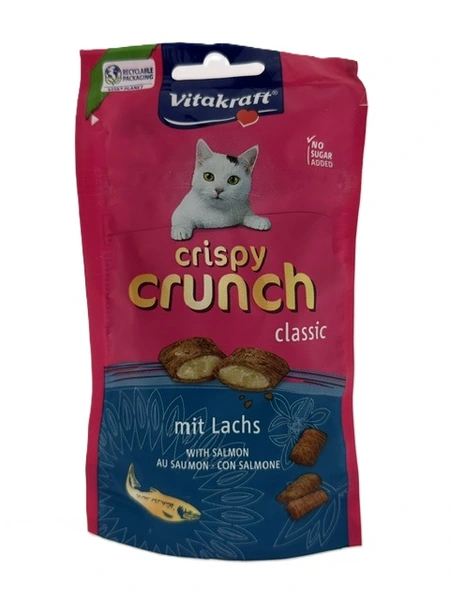 Vitakraft cat crispy crunch zalm 60 gram