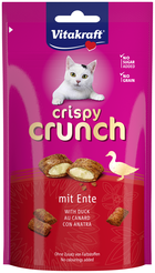 Vitakraft cat crispy eend+aronia 60 gram