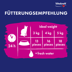 Vitakraft cat crispy eend+aronia 60 gram - afbeelding 4