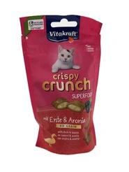 Vitakraft cat crispy eend+aronia 60 gram