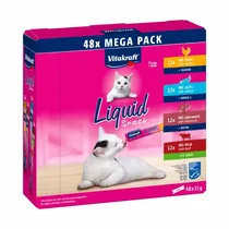 Vitakraft cat-liquid snack multipack 48 stuks - afbeelding 1