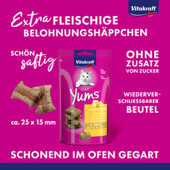 Vitakraft cat yums kaas 40 gram - afbeelding 5