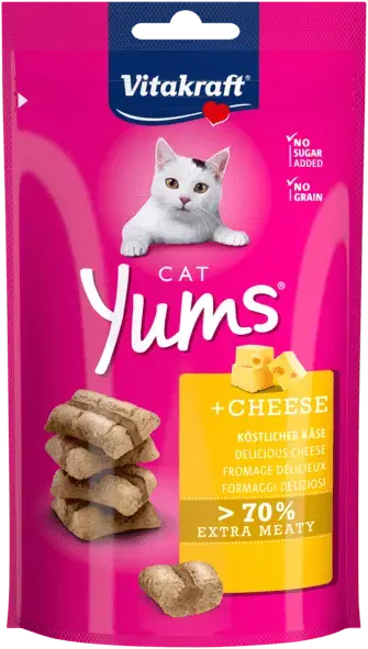 Vitakraft cat yums kaas 40 gram