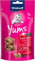 Vitakraft cat yums superfood vlierbessen en eend 40 gram